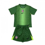 Camiseta Estados Unidos Portero Nino 2025 Verde Camiseta Estados Unidos Portero Nino 2025 Verde
