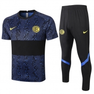 Chandal del Inter Milan Manga Corta 20-21 Azul y Negro