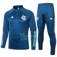 Chandal de Sudadera del Flamengo 20/21 Azul