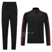 Chandal de Chaqueta del Manchester United 20/21 Negro Chandal de Chaqueta del Manchester United 20/21 Negro
