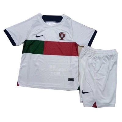 2ª Equipacion Camiseta Portugal Nino 2022