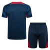 Chandal del Paris Saint-Germain Manga Corta 2023-24 Azul - Pantalon Corto