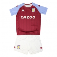 1ª Equipacion Camiseta Aston Villa Nino 20-21