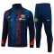 Chandal de Chaqueta del Barcelona Nino 2024-2025 Rojo y Azul Chandal de Chaqueta del Barcelona Nino 2024-2025 Rojo y Azul