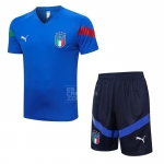 Chandal del Italia Manga Corta 2022-23 Azul - Pantalon Corto Chandal del Italia Manga Corta 2022-23 Azul - Pantalon Corto
