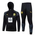 Chandal de Sudadera del Borussia Dortmund 2023-24 Negro Chandal de Sudadera del Borussia Dortmund 2023-24 Negro