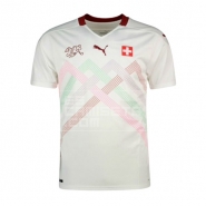 2ª Equipacion Camiseta Suiza 2020 Tailandia