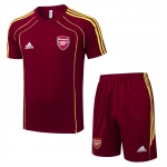 Chandal del Arsenal Manga Corta 25-26 Rojo - Pantalon Corto Chandal del Arsenal Manga Corta 25-26 Rojo - Pantalon Corto