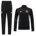 Chandal de Sudadera del Manchester United 2022-23 Negro Chandal de Sudadera del Manchester United 2022-23 Negro