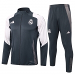 Chandal de Chaqueta del Real Madrid 2024-2025 Gris Chandal de Chaqueta del Real Madrid 2024-2025 Gris