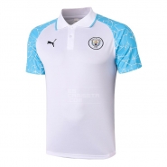 Camiseta Polo del Manchester City 20-21 Blanco Camiseta Polo del Manchester City 20-21 Blanco
