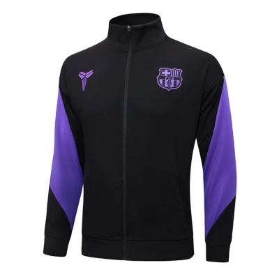 Chaqueta del Barcelona 25-26 Negro Purpura