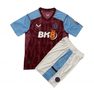 1ª Equipacion Camiseta Aston Villa Nino 23-24