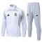 Chandal de Chaqueta del Real Madrid 25-26 Blanco Gris Chandal de Chaqueta del Real Madrid 25-26 Blanco Gris