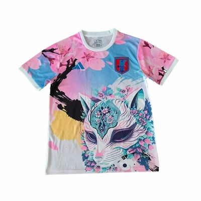 Camiseta Japon Special 25-26 Tailandia Azul Rosa
