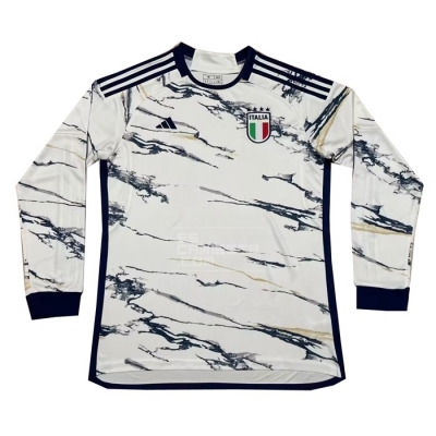 Manga Larga 2ª Equipacion Camiseta Italia 23-24