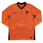 1ª Equipacion Manga Larga Camiseta Paises Bajos 20-21 1ª Equipacion Manga Larga Camiseta Paises Bajos 20-21