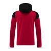 Chaqueta con Capucha del AC Milan 24-25 Rojo