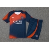 Chandal del Paris Saint-Germain Manga Corta 23-24 Rojo y Azul - Pantalon Corto