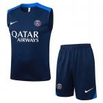 Chandal del Paris Saint-Germain Sin Mangas 25-26 Azul Chandal del Paris Saint-Germain Sin Mangas 25-26 Azul