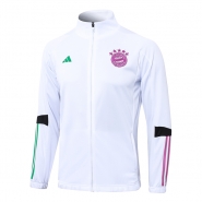 Chaqueta del Bayern Munich 23-24 Blanco Chaqueta del Bayern Munich 23-24 Blanco