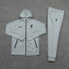 Chandal con Capucha del Liverpool 20-21 Gris