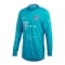 Manga Larga Camiseta Bayern Munich Portero 20-21 Azul