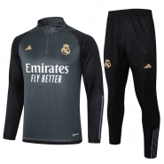 Chandal de Sudadera del Real Madrid 23-24 Gris Chandal de Sudadera del Real Madrid 23-24 Gris