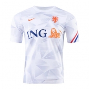 Camiseta Pre Partido del Paises Bajos 20-21 Blanco