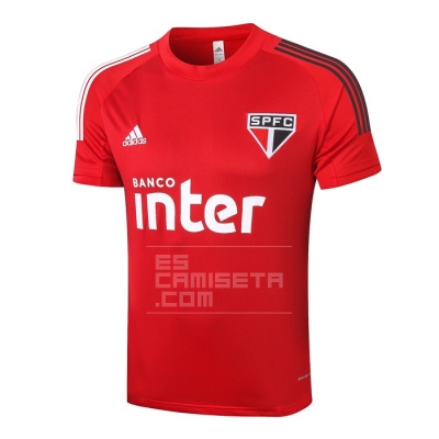 Camiseta de Entrenamiento Sao Paulo 20/21 Rojo