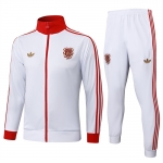 Chandal de Chaqueta del Bayern Munich 125 Aniversario Nino 25-26 Blanco Chandal de Chaqueta del Bayern Munich 125 Aniversario Nino 25-26 Blanco