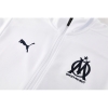 Chandal de Chaqueta del Olympique Marsella 24-25 Blanco