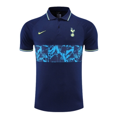 Camiseta Polo del Tottenham Hotspur 22-23 Azul Oscuro
