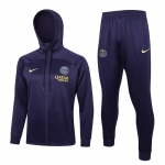 Chandal con Capucha del Paris Saint-Germain 23-24 Purpura Chandal con Capucha del Paris Saint-Germain 23-24 Purpura