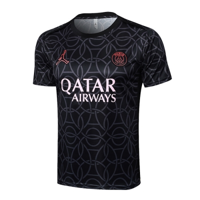 Camiseta de Entrenamiento Paris Saint-Germain Jordan 2024-2025 Negro