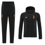 Chandal con Capucha del Juventus 2020-21 Negro
