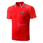 Camiseta Polo del Paris Saint-Germain 22-23 Rojo