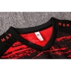 Camiseta de Entrenamiento Manchester United 20-21 Rojo