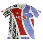 Camiseta de Entrenamiento Arsenal 24-25 Rojo Azul Camiseta de Entrenamiento Arsenal 24-25 Rojo Azul