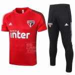 Chandal del Sao Paulo Manga Corta 20/21 Rojo Chandal del Sao Paulo Manga Corta 20/21 Rojo