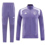Chandal de Chaqueta del Manchester United 25-26 Purpura Chandal de Chaqueta del Manchester United 25-26 Purpura