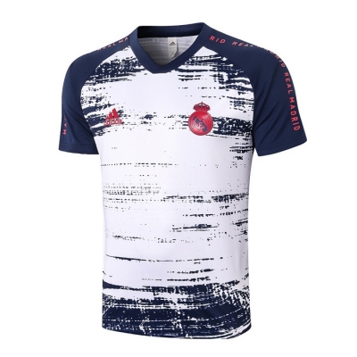 Camiseta de Entrenamiento Real Madrid 2020-21 Blanco