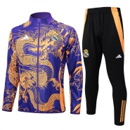 Chandal de Chaqueta del Real Madrid Dragon 24-25 Purpura Chandal de Chaqueta del Real Madrid Dragon 24-25 Purpura