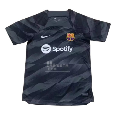 Camiseta Barcelona Portero 23-24 Negro