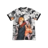 Camiseta Japon Anime 25-26 Tailandia Blanco Negro