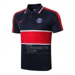 Camiseta Polo del Paris Saint-Germain 20/21 Azul y Rojo Camiseta Polo del Paris Saint-Germain 20/21 Azul y Rojo