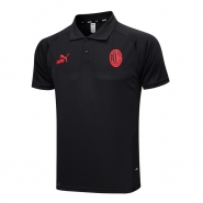 Camiseta Polo del AC Milan 23-24 Negro