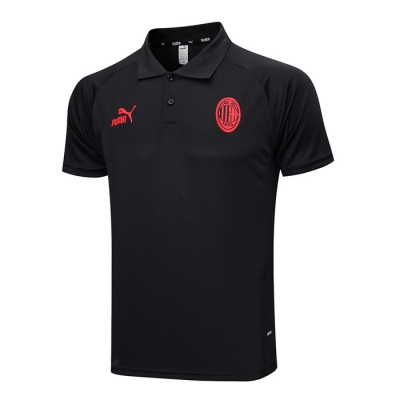 Camiseta Polo del AC Milan 23-24 Negro