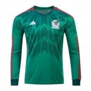 Manga Larga 1ª Equipacion Camiseta Mexico 2022