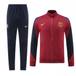 Chandal de Chaqueta del Barcelona 2024-25 Rojo Chandal de Chaqueta del Barcelona 2024-25 Rojo